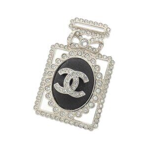 Chanel Pin Brooch Black